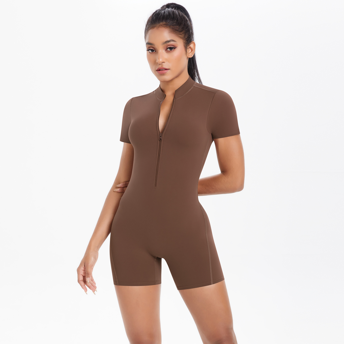 Women Gym Jumpsuit Short Yoga  - Pilates Yoga Gear 评论和价格
