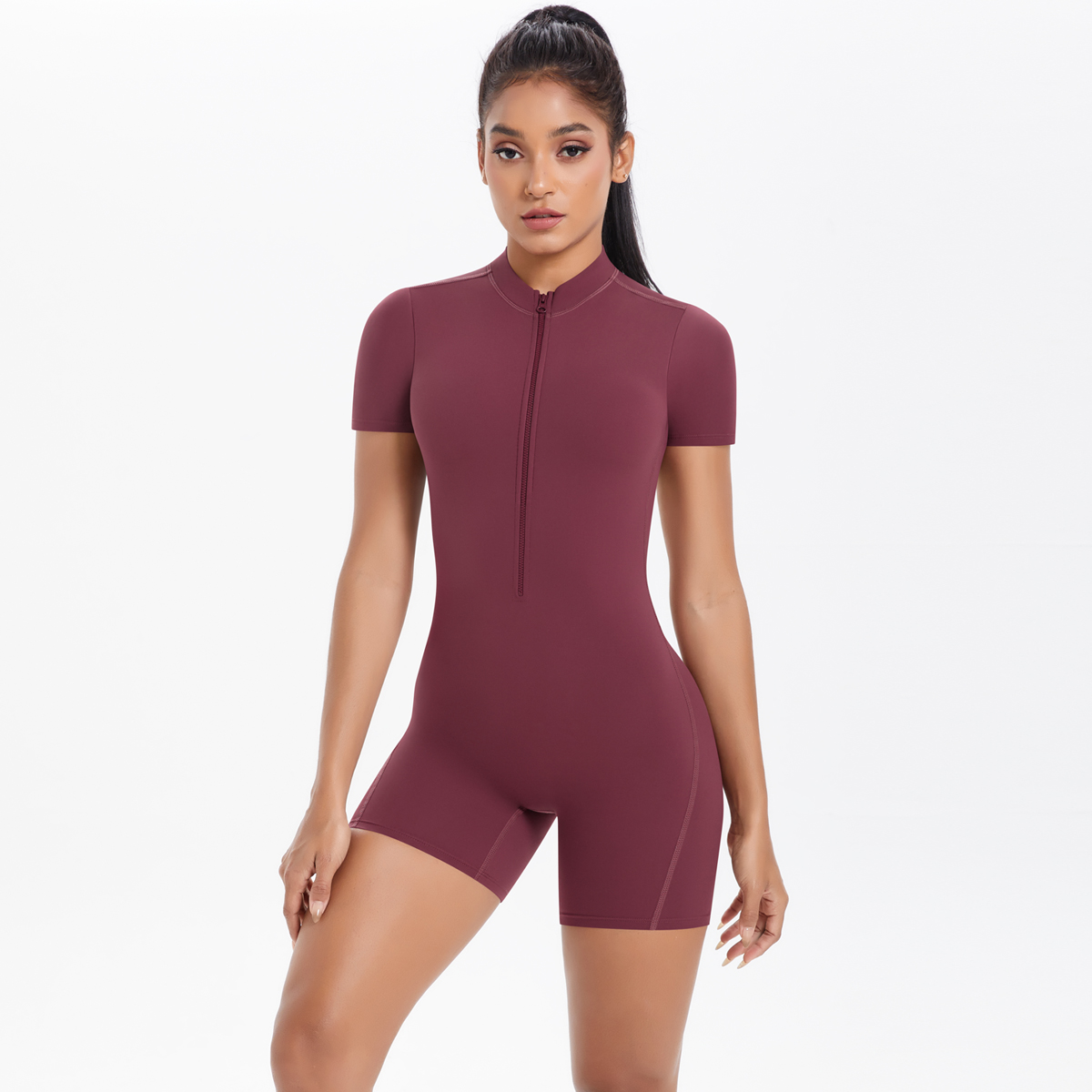Women Gym Jumpsuit Short Yoga  - Pilates Yoga Gear 评论和价格
