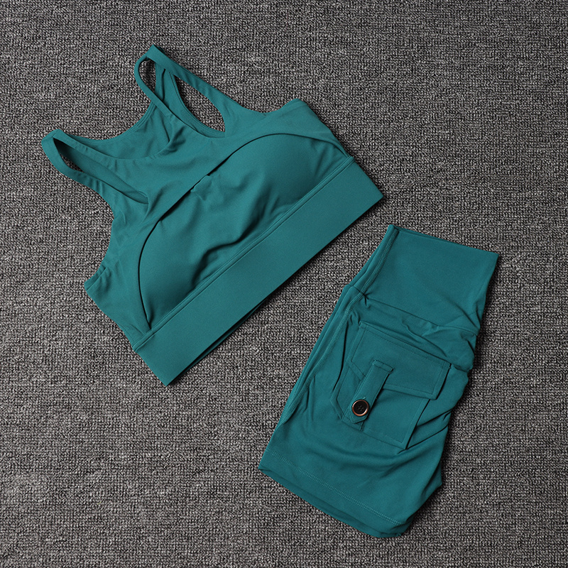 Fitness Shorts Yoga Sets Women - Pilates Yoga Gear 评论和价格