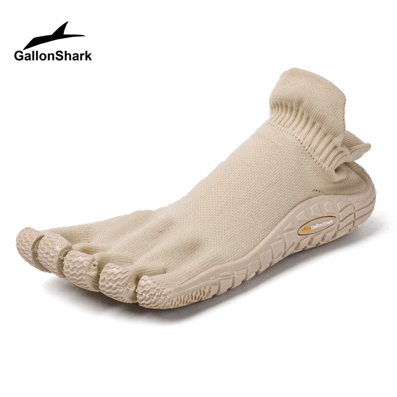 GallonShark Five-Toe Sock Bare - Pilates Yoga Footwear 评论和价格