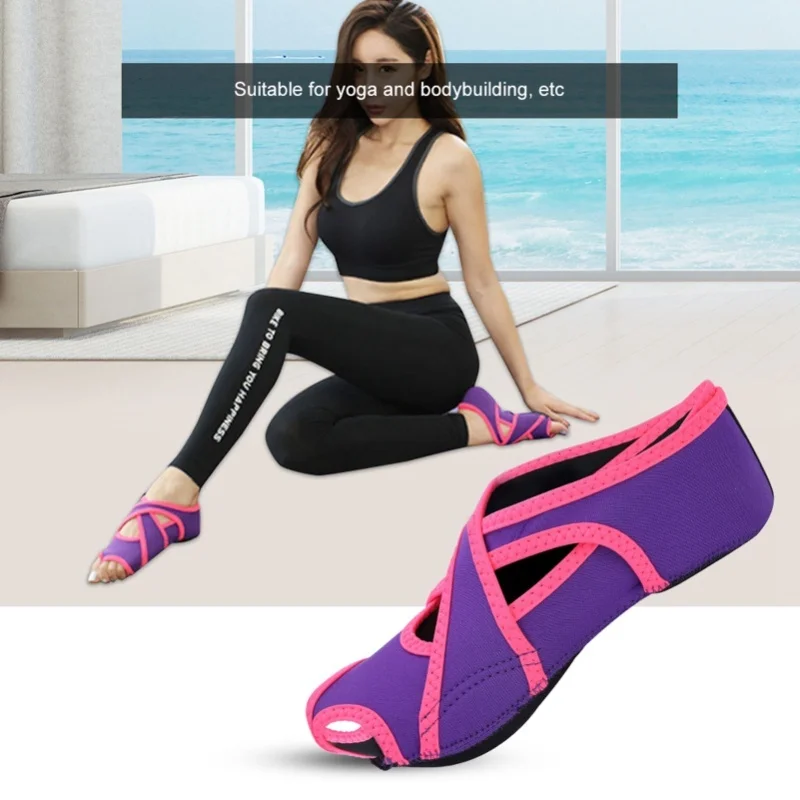 Adult Anti-Slip Gripped Yoga S - Pilates Yoga Footwear 评论和价格