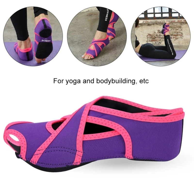 Adult Anti-Slip Gripped Yoga S - Pilates Yoga Footwear 评论和价格